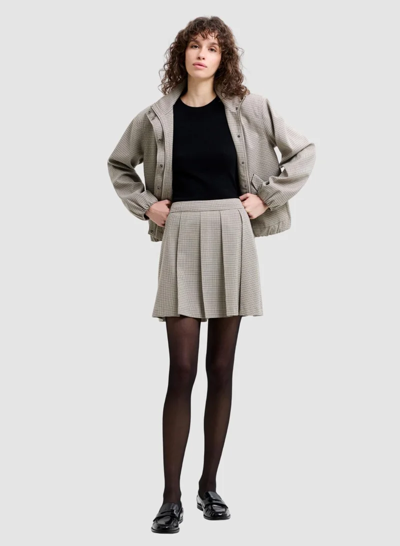 فرنش كونكشن Shayla Pleated Mini Skirt